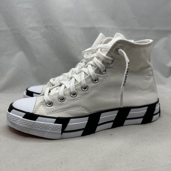 Converse Off White x Chuck 70 White Hi All-Star 2018 Mens 7/ Womens 9 - 163862C - Picture 2 of 9